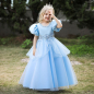 Preview: Cinderella Traumkleid - bauschig und wunderschön blau, Grösse 122