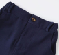Preview: Total chic: Anzug-Set navyblau mit Weste, Hemd, Fliege und Hose, Grösse 80