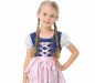 Preview: 4 Farben: Tolles Dirndl für Mädchen und Babygirls - eigenes Design, wunderschöne Details!