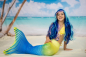 Preview: Meerjungfrauenflossen-Set 'Lemon-Dream'  mit Bikini, Kindergrösse S, solange Vorrat