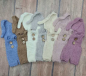 Preview: Weiches Mohair Set mit Latzhösli und Zipfelmütze - viele Farben