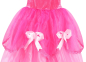Preview: 3 Farben: Prinzessinnen Ballkleid bauschig - in pink, blau und gelb