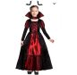 Preview: Wunderschöne Vampirkönigin - Kostümkleid für Halloween und Kinderfasnacht