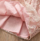 Preview: 2 Farben: Romantisches Vintage Kleidchen mit Spitzen und Chiffon - Vanille oder Rosa