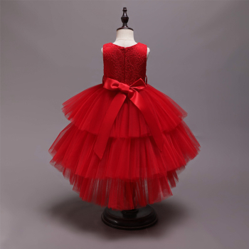 Chic in 4 Farben: Partykleid für Mädchen, elegant und halblang