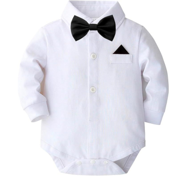 Preview: Elegant: Klassischer, stilsicherer Look mit Hosenträger und Beret in schwarz