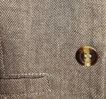 Preview: Pinkvanille Collection: Elegantes Anzug-Set für Baby Boys, klassisches Fischgrätemuster, 5-teilig - optional mit Weste