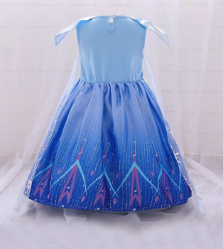 Preview: Baby Eiskönigin - bezauberndes erstes Kleidchen im Elsa-Look