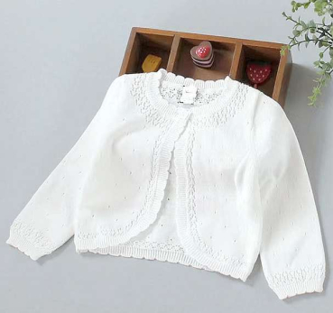 Hübsches Jäckchen, Bolero, aus weicher Baumwolle - für Babys und Mädchen