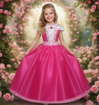 Dornröschenkleid - bauschig und lang!