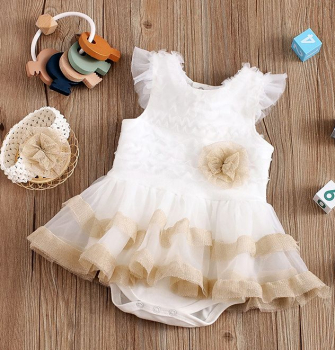 4 Varianten: Zauberhafte Einteiler - Bodys - Jumpsuit für kleine Prinzessinnen!