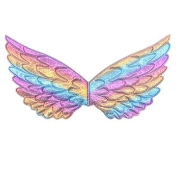 Preview: Geschenkset für Einhorn Fans: Feenflügel, Pastell-Tutu, Zauberstab und Einhorn-Haarreif