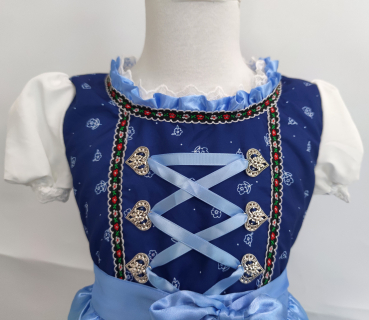 4 Farben: Tolles Dirndl für Mädchen und Babygirls - eigenes Design, wunderschöne Details!