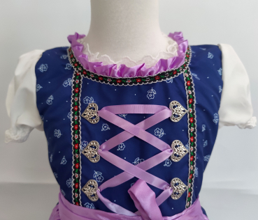 4 Farben: Tolles Dirndl für Mädchen und Babygirls - eigenes Design, wunderschöne Details!