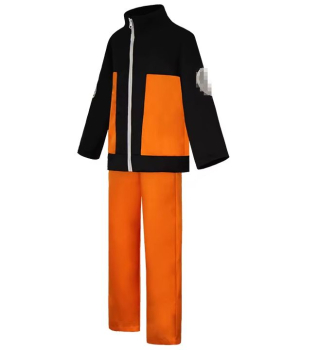Preview: Anime Kinderkostüm für Jungen und Mädchen: Von Naruto Uzamaki inspiriert