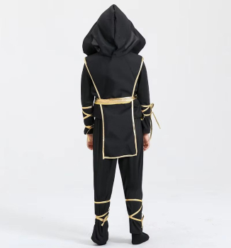 Preview: Kinderkostüm für coole Ninja-Kämpfer!