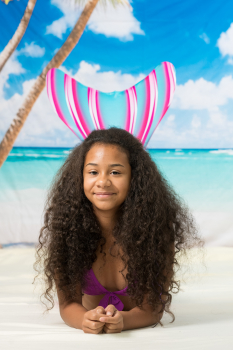 Preview: Meerjungfrauenflossen-Set "Paradise" mit Bikini