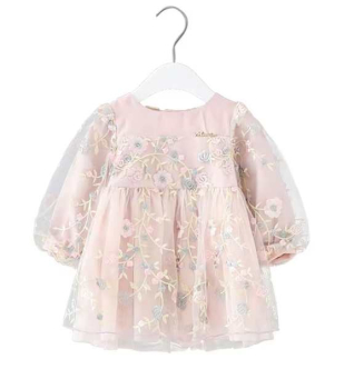 Preview: 2 Farben, weiss oder rosa: Eigenproduktion Pinkvanille Collection Traumkleidchen