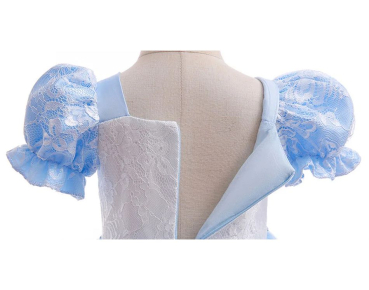 Festliches voluminöses Cinderella Prinzessinnenkleid hellblau, ab Grösse 92