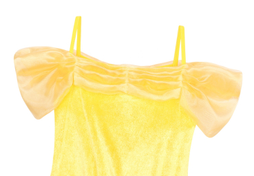 3 Farben: Prinzessinnen Ballkleid bauschig - in pink, blau und gelb