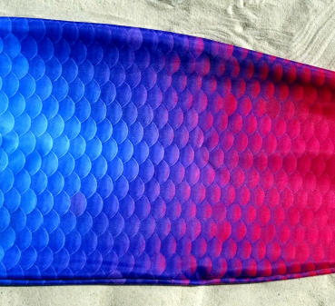 Preview: Meerjungfrauenflossen-Set 'Rubin Blue' in Erwachsenengrösse