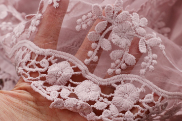 Sommertraum - luftiges Kleidchen in elfenbein oder altrosa, wenige vorrätig!