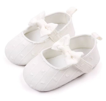 Taufschuhe Ballerinas mit kleiner Schleife