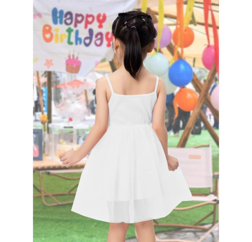 Weiss und Mauve: Süsses Tutu-Kleidchen weich und süss aus Baumwoll-Jersey