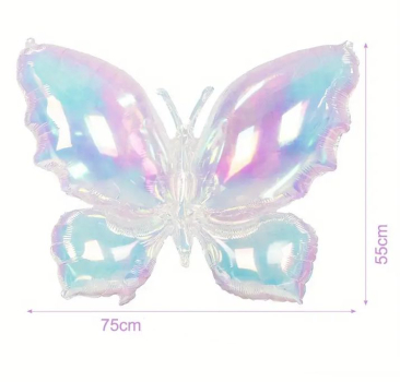 3 Modelle: Traumhafte Dekoration, Folienballon Schmetterlinge - gross und wunderschön!