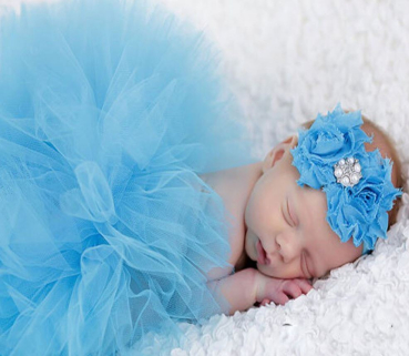 Preview: Newborn Baby Tutu-Set in 3 schönen Farben