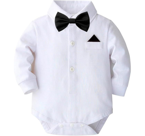 Elegant: Klassischer, stilsicherer Look mit Hosenträger und Beret in schwarz