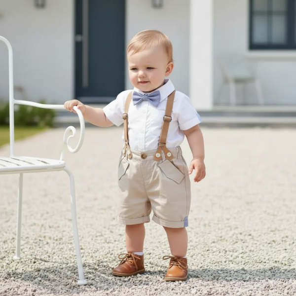 Sommer-Set mit Chic für kleine Boys