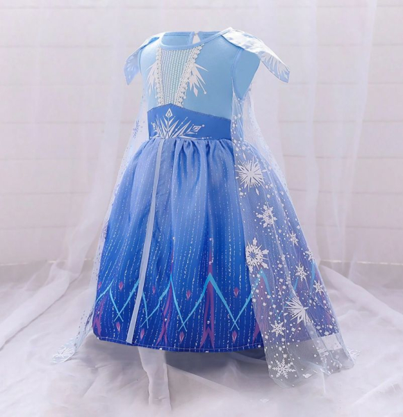 Baby Eiskönigin - bezauberndes erstes Kleidchen im Elsa-Look