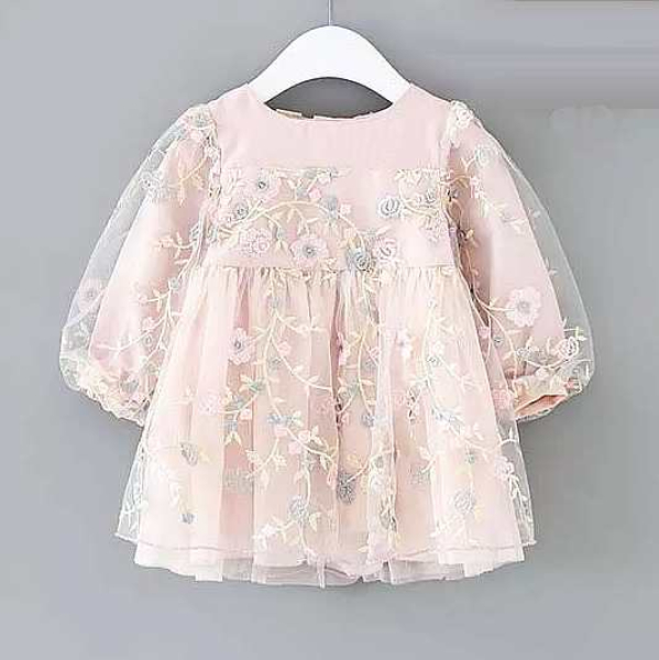 2 Farben, weiss oder rosa: Eigenproduktion Pinkvanille Collection Traumkleidchen