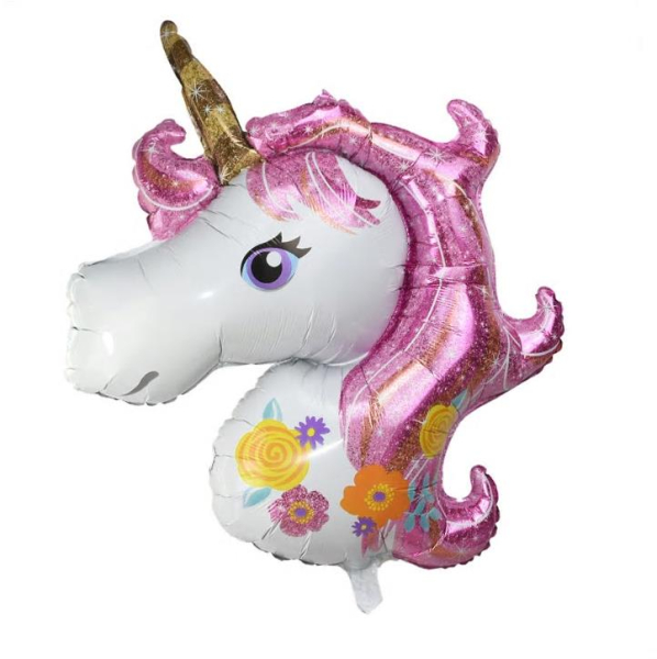 Einhorn Riesenballon aus Folie