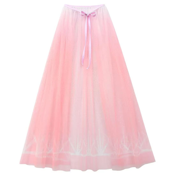 Tüll-Umhang, Cape für Prinzessinnen, blau oder rosa