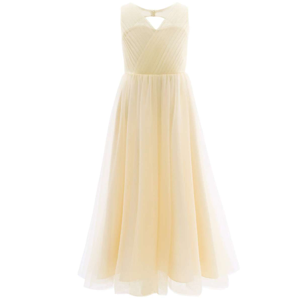 4 Farben: Elegantes, langes Festkleid in Pastellfarben und Weiss, solange Vorrat