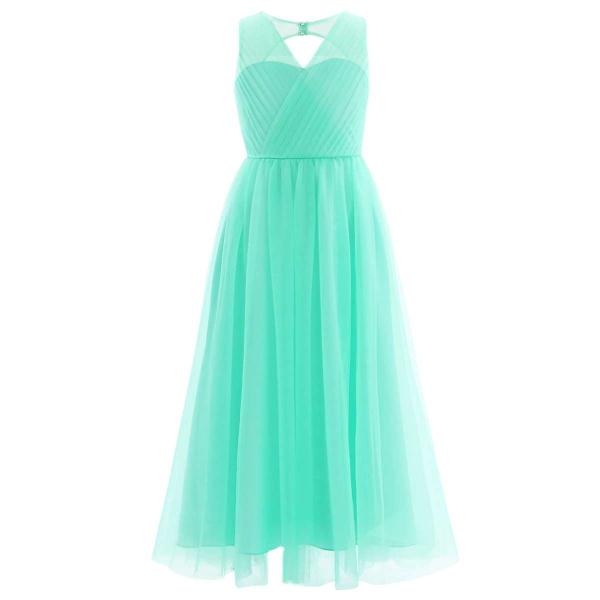 4 Farben: Elegantes, langes Festkleid in Pastellfarben und Weiss, solange Vorrat