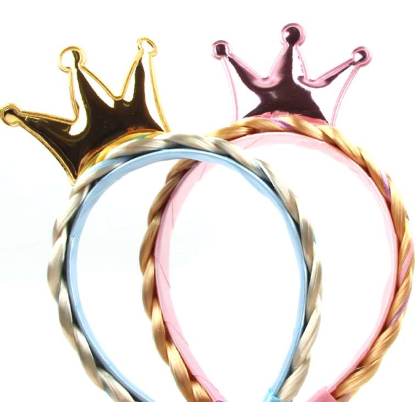 Elsa und Anna - wunderschöner Haarreif mit laaaaangem Zopf