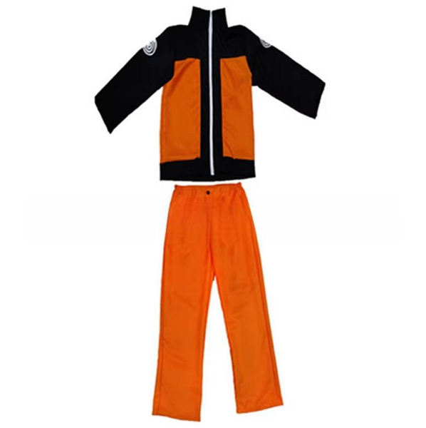 Anime Kinderkostüm für Jungen und Mädchen: Von Naruto Uzamaki inspiriert