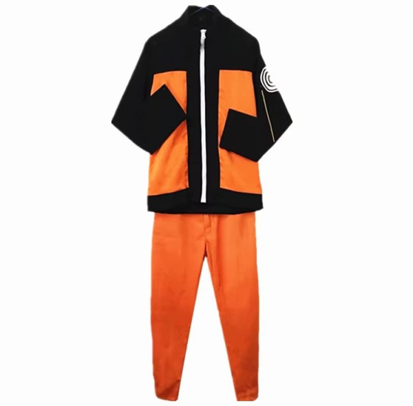 Anime Kinderkostüm für Jungen und Mädchen: Von Naruto Uzamaki inspiriert