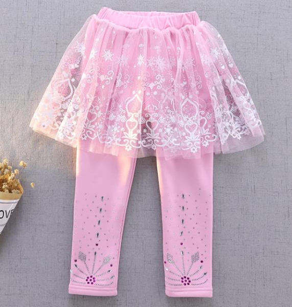Prinzessinnen Leggings mit Glitzer-Tutu - solange Vorrat
