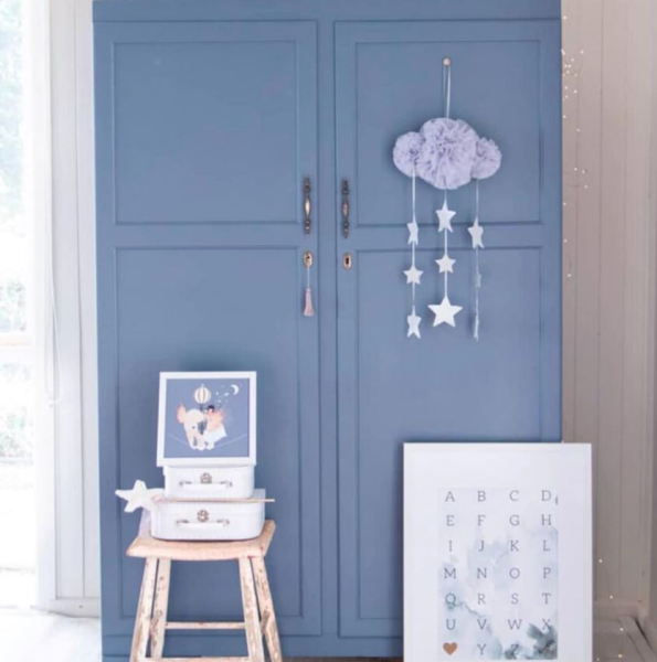 Wolken Mobile fürs Babyzimmer