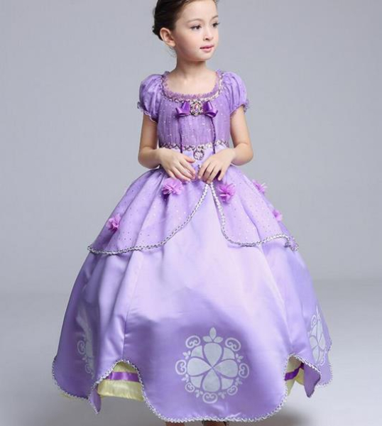 Prinzessinnenkleid Sofia die Erste, Grösse 104