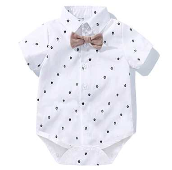 Tolles Sommer-Set für kleine Gentlemen, hübsch im Leinen-Look - Eigenproduktion!