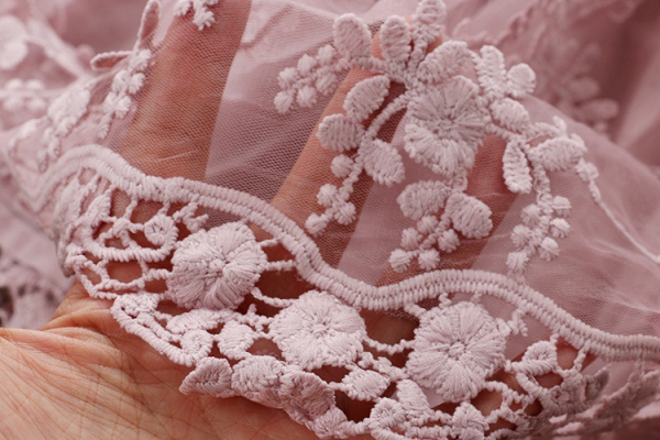 Sommertraum - luftiges Kleidchen in elfenbein oder altrosa, wenige vorrätig!