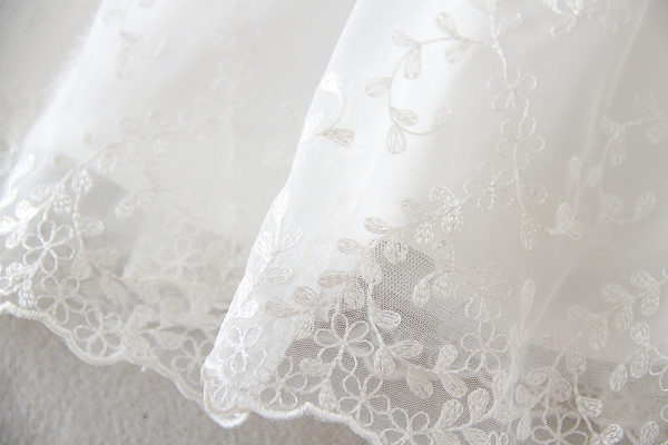 Langes stilsicheres Taufkleid zweiteilig, wunderschön, weich fliessend