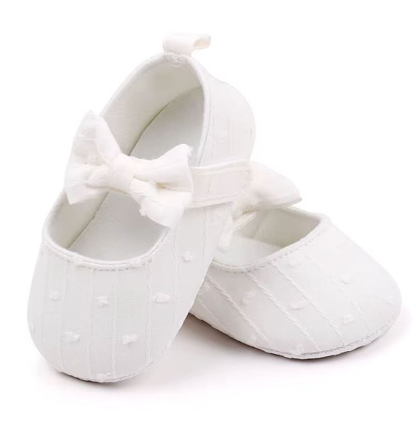 Taufschuhe Ballerinas mit kleiner Schleife