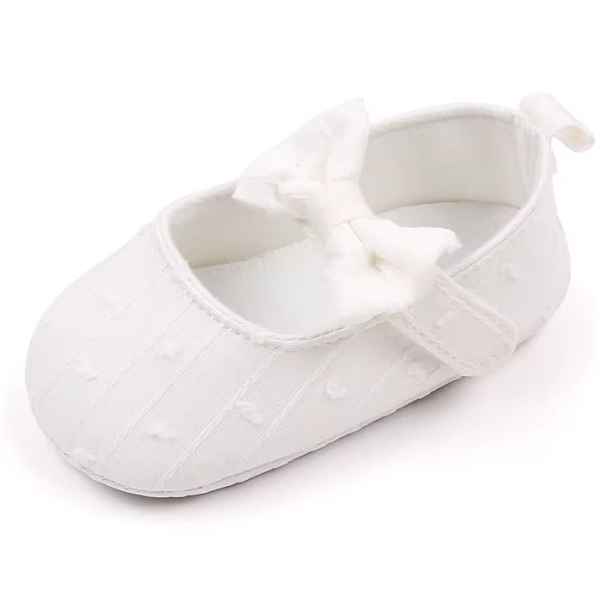 Taufschuhe Ballerinas mit kleiner Schleife
