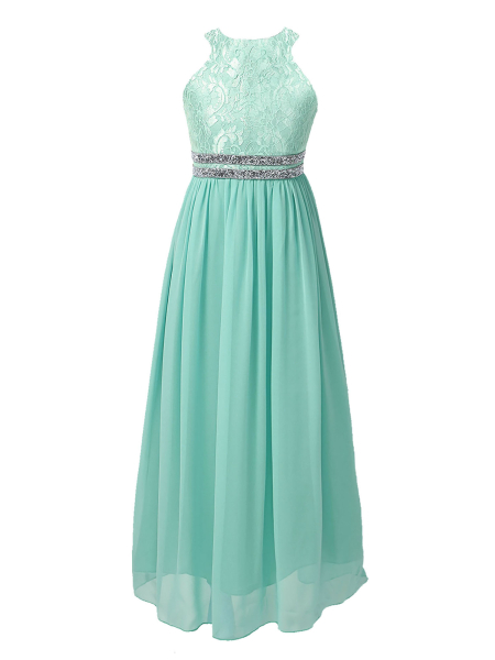 Elegantes Festkleid mit silbernem Taillenband, in 4 tollen Farben, wenige Reststücke!